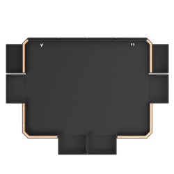 Locker 90 Ledge – magnetic barrier for game area protection