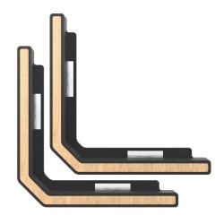 Locker Corner 110 – magnetic barrier for game area protection