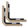 Locker Corner 110 – magnetic barrier for game area protection
