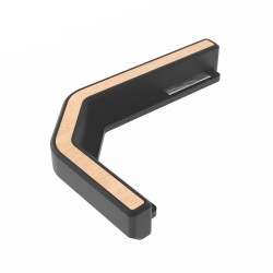 Locker Panel Corner [L] – magnetic barrier for game area protection