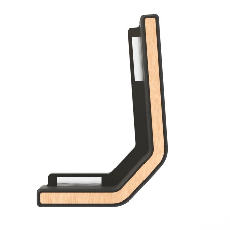 Locker Panel Corner [R] – magnetic barrier for game area protection