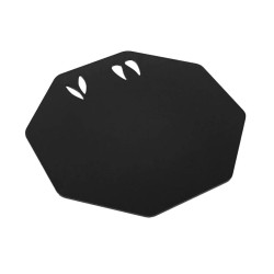 Octa Vault steel plate – bottom plate for octagonal magnetic vault bowl with wood decor