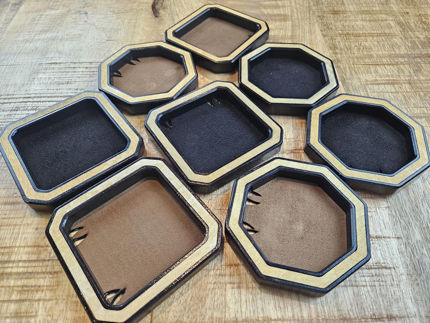 Example of a real inlay appearance